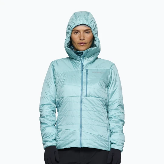 Zdjęcie produktu Kurtka ocieplana damska NORRONA Faketind Thermo40 Zip Hood aqua haze Norrøna Niebieski