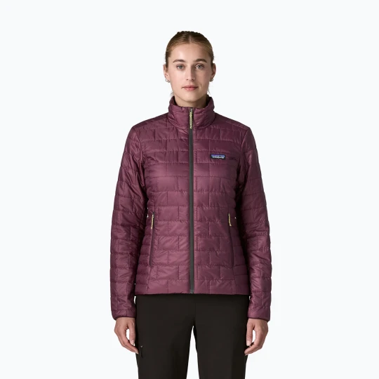 Zdjęcie produktu Kurtka ocieplana damska Patagonia Nano Puff berry fig Bordowy