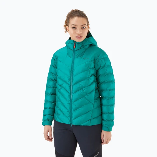 Zdjęcie produktu Kurtka ocieplana damska Rab Nebula Pro storm green