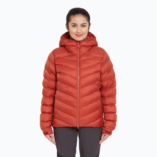 Zdjęcie produktu Kurtka ocieplana damska Rab Nebula Pro tuscan red