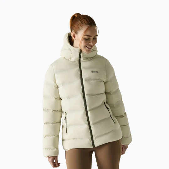 Zdjęcie produktu Kurtka ocieplana damska Regatta Altoro Thermal light vanilla / olive night Biały