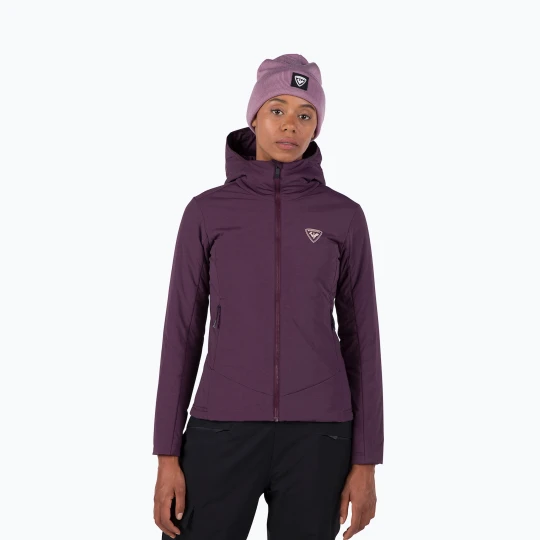 Zdjęcie produktu Kurtka ocieplana damska Rossignol Opside Hoodie mulberry Fioletowy