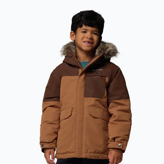 Zdjęcie produktu Kurtka ocieplana dziecięca Columbia Nordic Strider II camel brown / tobacco