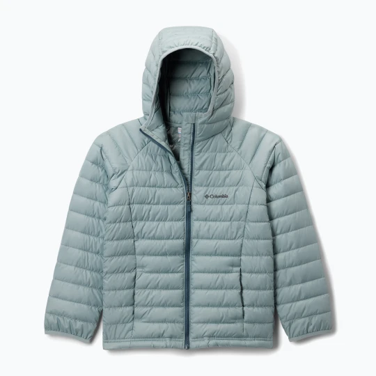 Zdjęcie produktu Kurtka ocieplana dziecięca Columbia Powder Lite II Hooded crushed blue