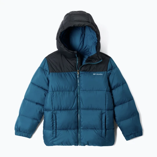 Zdjęcie produktu Kurtka ocieplana dziecięca Columbia Puffect Hooded Phoenix Blue / Black