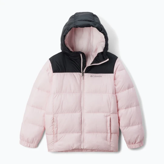 Zdjęcie produktu Kurtka ocieplana dziecięca Columbia Puffect Hooded satin pink/black