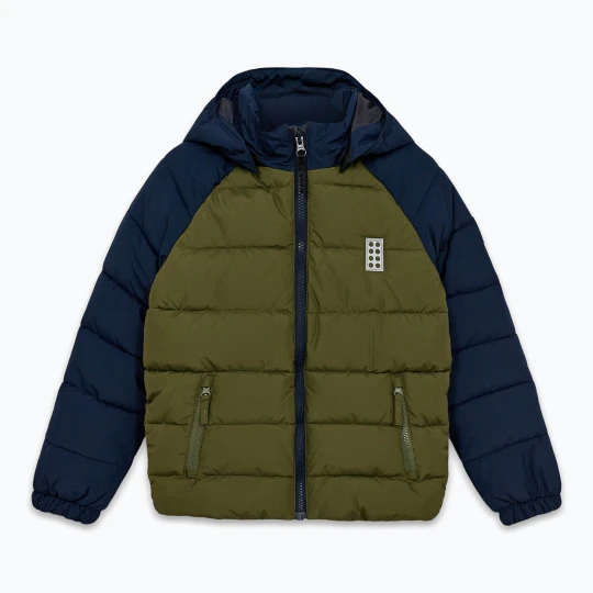 Zdjęcie produktu Kurtka ocieplana dziecięca LEGO Lwjipe 704 dark khaki Zielony