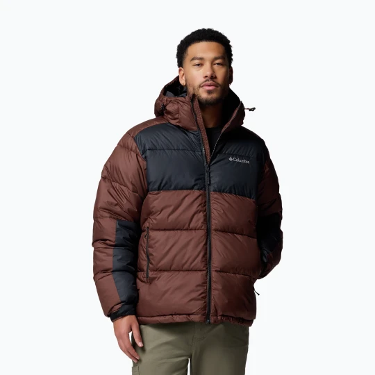 Zdjęcie produktu Kurtka ocieplana męska Columbia Pike Lake II Hooded tobacco / black Brązowy
