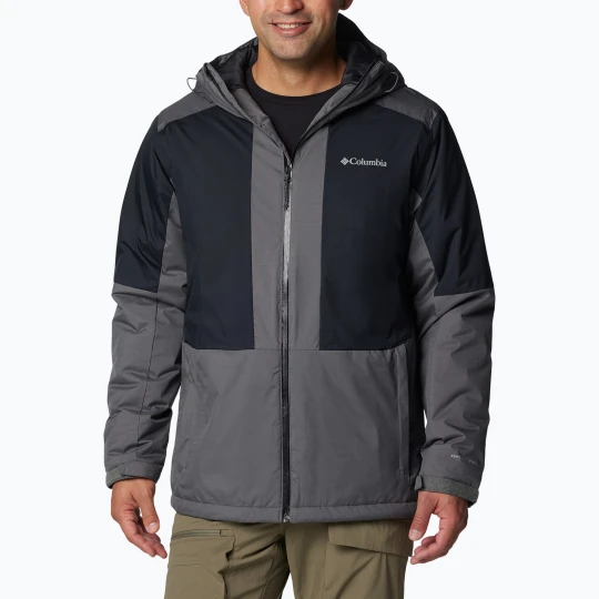 Zdjęcie produktu Kurtka ocieplana męska Columbia Point Park II Insulated city grey/black