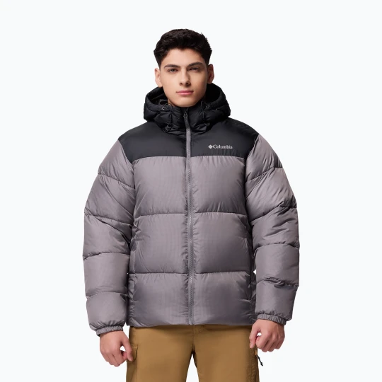 Zdjęcie produktu Kurtka ocieplana męska Columbia Puffect II Hooded city grey / black