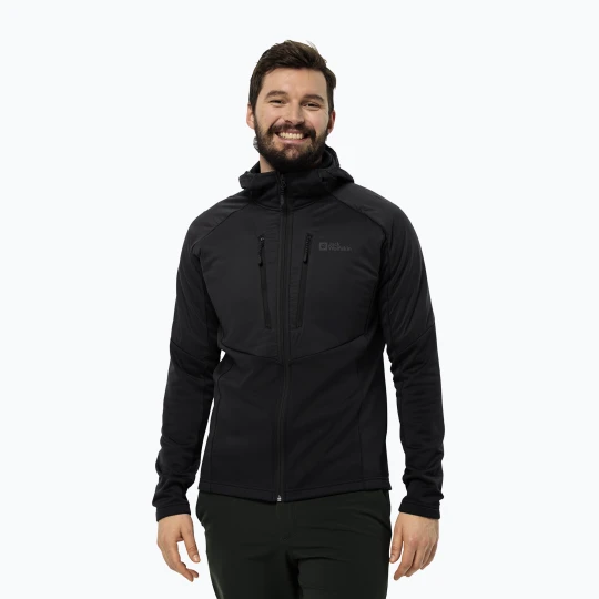 Zdjęcie produktu Kurtka ocieplana męska Jack Wolfskin Alpgrat Pro Ins Fz black
