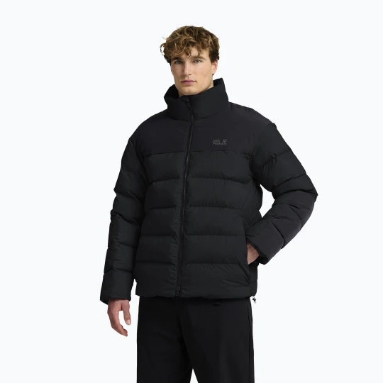 Zdjęcie produktu Kurtka ocieplana męska Jack Wolfskin Icy Hollow phantom Czarny