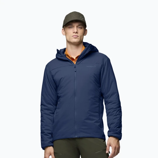 Zdjęcie produktu Kurtka ocieplana męska NORRONA Femund Thermo60 Zip Hood indigo night Norrøna Granatowy