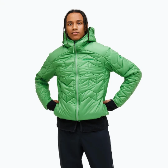 Zdjęcie produktu Kurtka ocieplana męska Peak Performance Elevate Liner Hood peppermint Zielony