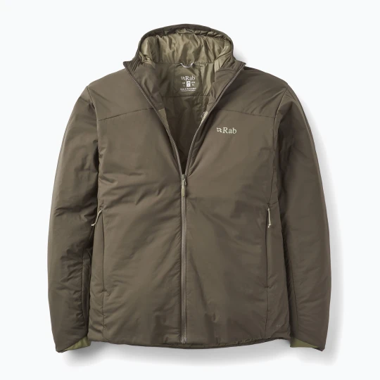 Zdjęcie produktu Kurtka ocieplana męska Rab Xenair Alpine Light Jacket dark army Zielony
