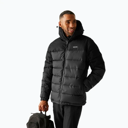 Zdjęcie produktu Kurtka ocieplana męska REGATTA Aldthron ash / black Szary