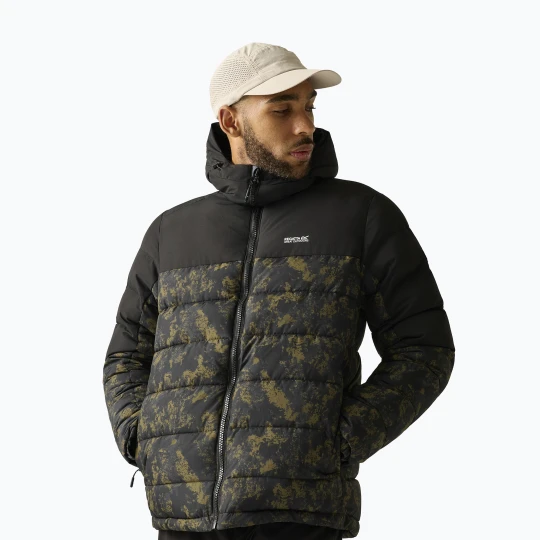 Zdjęcie produktu Kurtka ocieplana męska REGATTA Aldthron textured print / black
