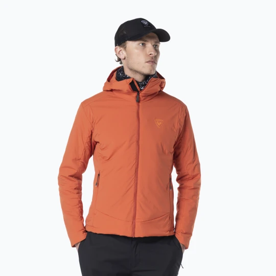 Zdjęcie produktu Kurtka ocieplana męska Rossignol Opside Hoodie tan Pomarańczowy