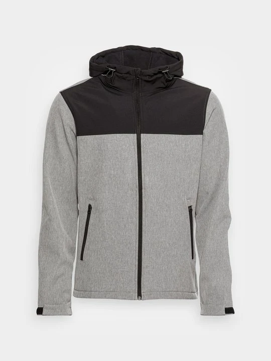 Zdjęcie produktu Kurtka Outdoor Jack&Jones ciemnoszary melanż