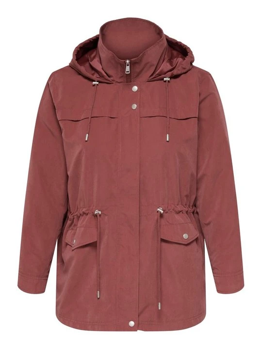 Zdjęcie produktu Kurtka outdoor ONLY Carmakoma ciemnoczerwony