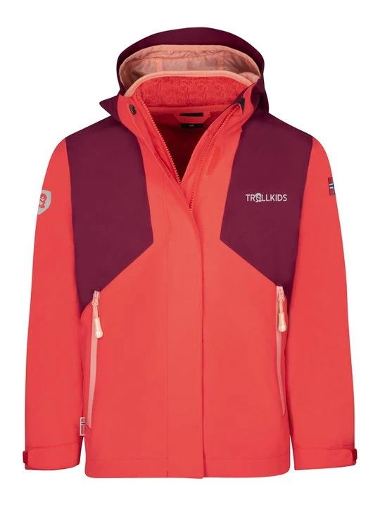 Zdjęcie produktu Kurtka Outdoor Trollkids koralowy