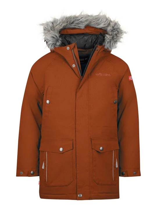 Zdjęcie produktu Kurtka Outdoor Trollkids brązowy