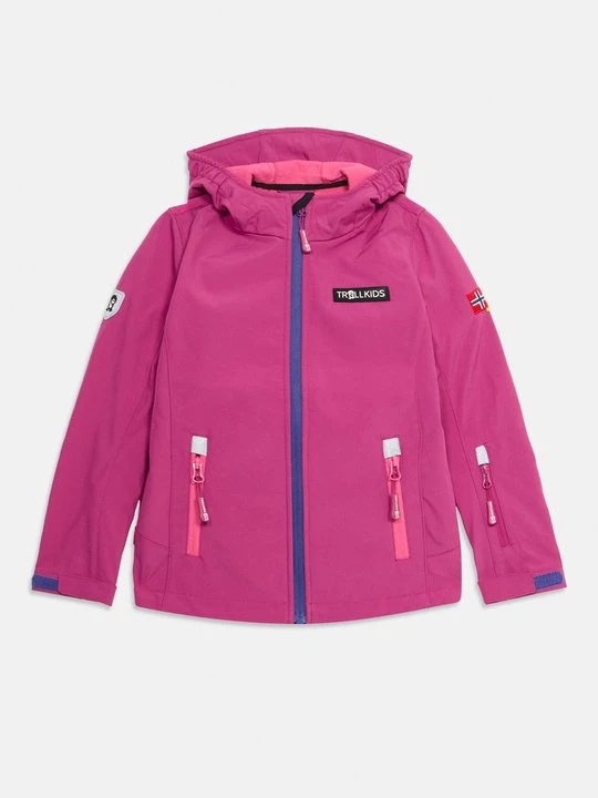 Zdjęcie produktu Kurtka Outdoor Trollkids ciemnoliliowy