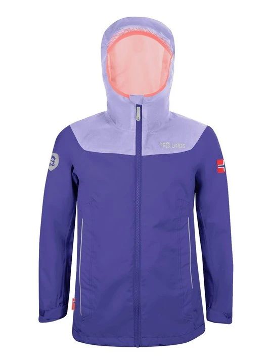 Zdjęcie produktu Kurtka Outdoor Trollkids ciemnoliliowy