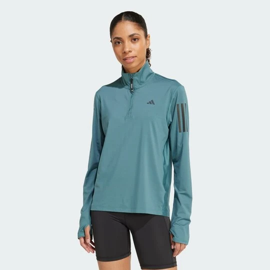 Zdjęcie produktu Kurtka Own the Run Half-Zip Adidas Preloved Teal