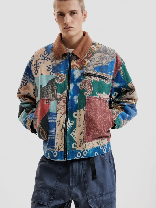 Zdjęcie produktu Kurtka Patchwork Desigual biały