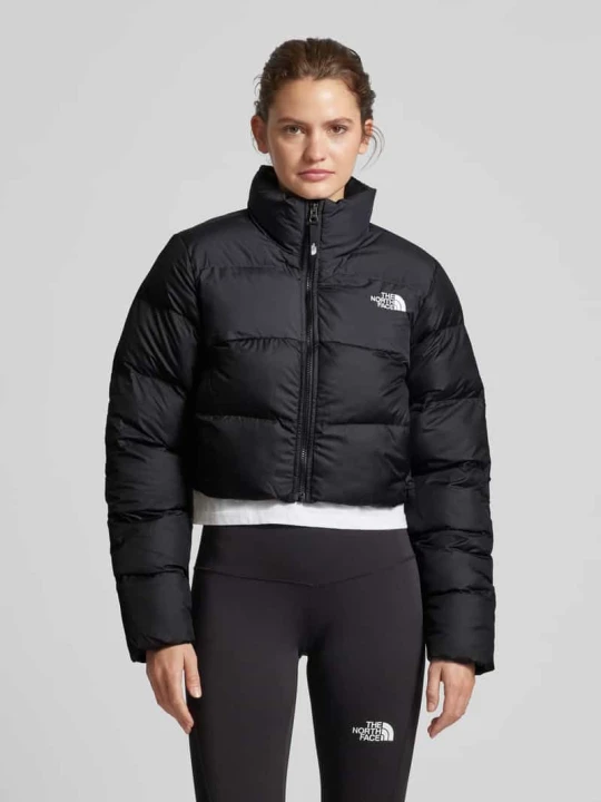 Zdjęcie produktu Kurtka pikowana krótka ze stójką model ‘Saikuru’ The North Face Czarny