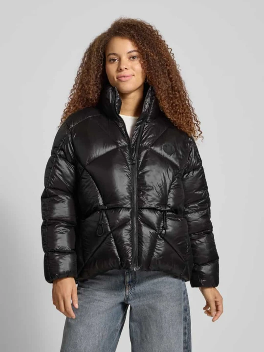 Zdjęcie produktu Kurtka pikowana o kroju oversized model ‘FRESIA-1’ Hugo Czarny