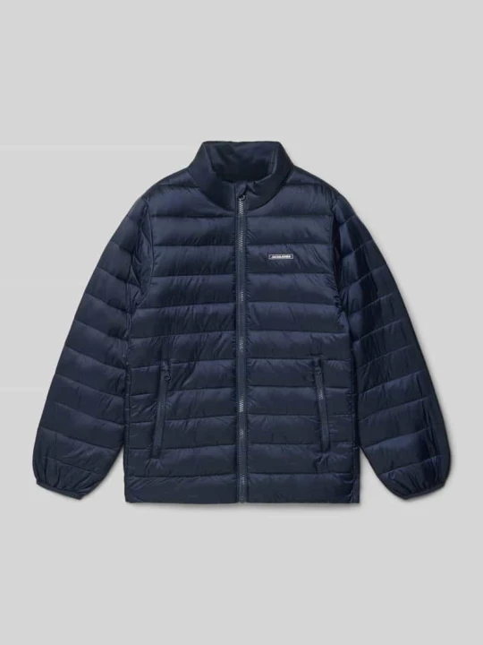 Zdjęcie produktu Krój regular fit Kurtka pikowana z Detal z logo Model 'Louis' Jack&Jones Granatowy