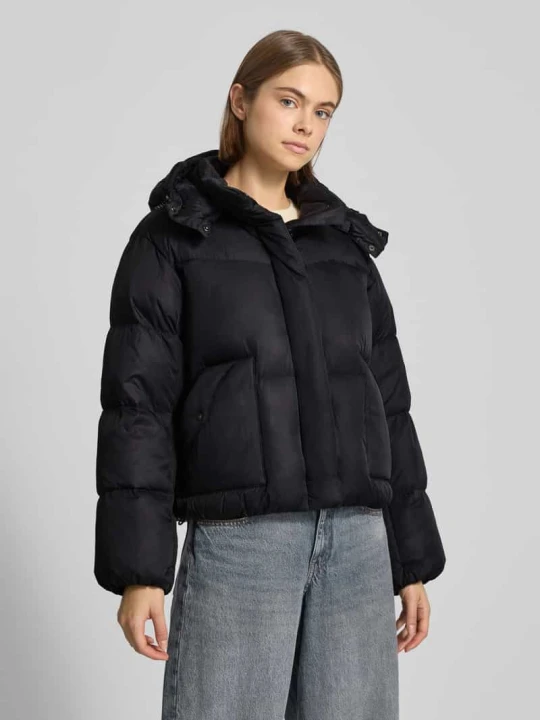 Zdjęcie produktu Kurtka pikowana o kroju regular fit z kapturem model ‘Bubble’ Levi's Antracytowy