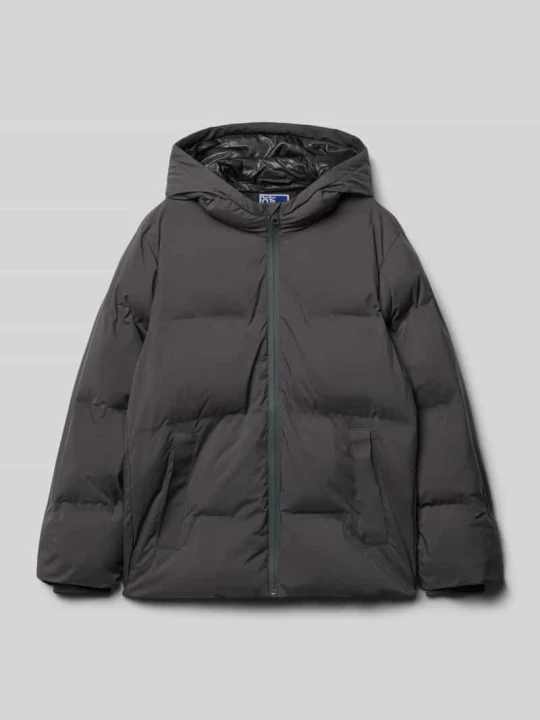 Zdjęcie produktu Kurtka pikowana o kroju regular fit z kapturem model ‘Kaito’ Jack&Jones Grafitowy