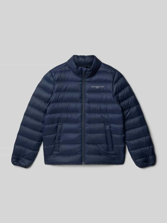Zdjęcie produktu Kurtka pikowana o kroju regular fit z puchowym wypełnieniem model ‘ESSENTIAL’ Tommy Hilfiger Granatowy