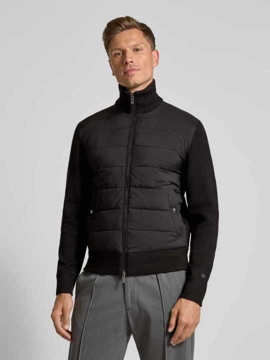 Zdjęcie produktu Kurtka pikowana o kroju regular fit z wełną Tommy Hilfiger Czarny