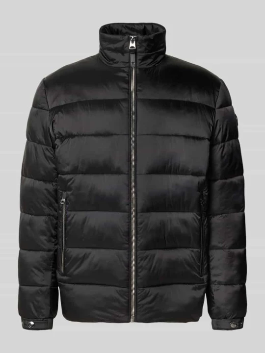 Zdjęcie produktu kurtka pikowana o kroju regular fit ze stójką model 'Craigton' JOOP! Czarny