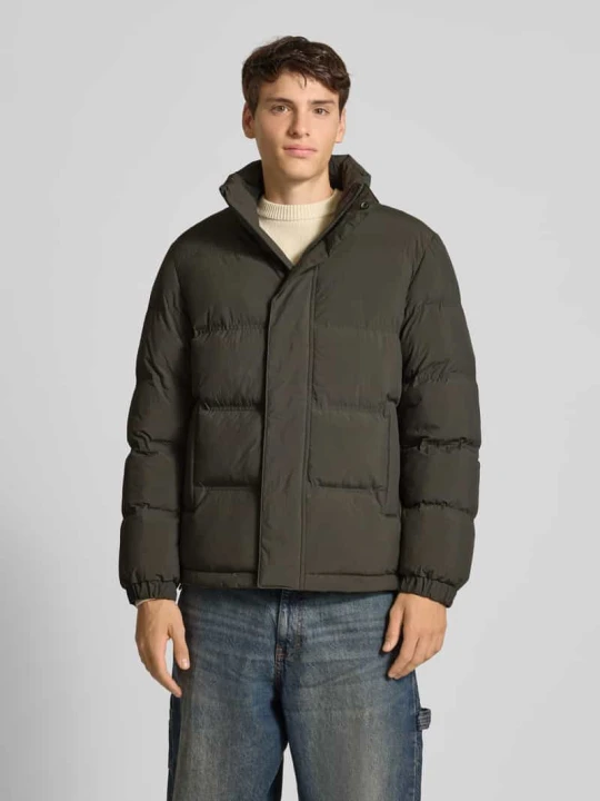 Zdjęcie produktu Kurtka pikowana o kroju regular fit ze stójką Marc O'Polo Khaki
