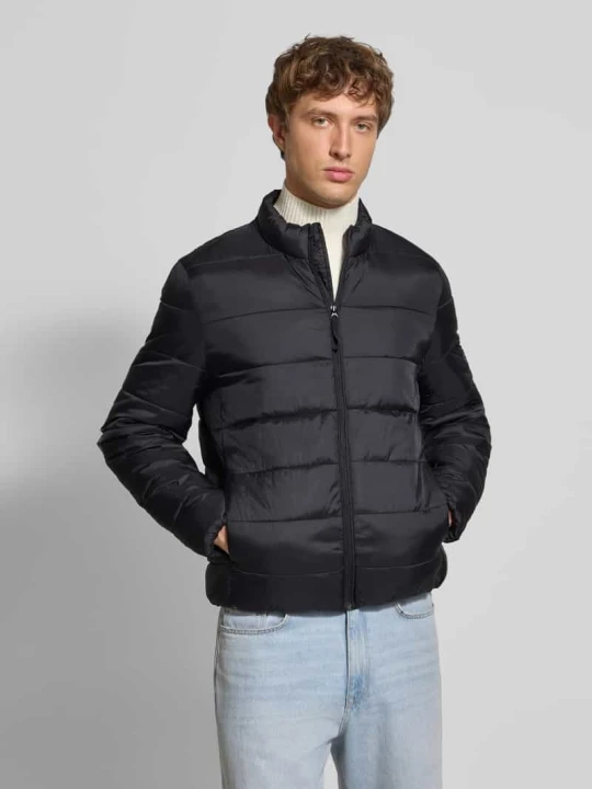 Zdjęcie produktu Kurtka pikowana o kroju regular fit ze stójką Pepe Jeans Czarny