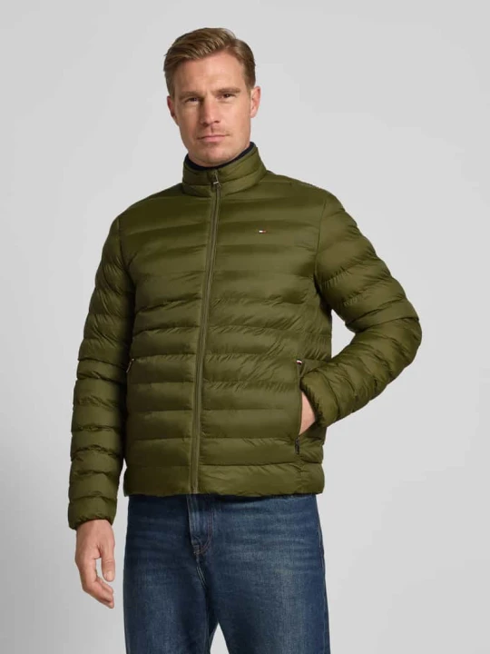 Zdjęcie produktu Kurtka pikowana o kroju regular fit ze stójką Tommy Hilfiger Zielony