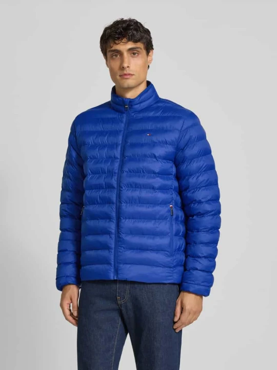 Zdjęcie produktu Kurtka pikowana o kroju regular fit ze stójką Tommy Hilfiger Królewski niebieski