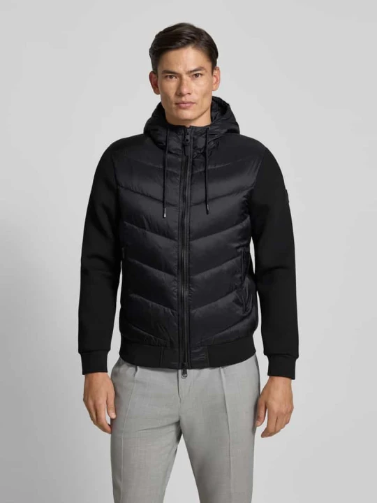 Zdjęcie produktu Kurtka pikowana o kroju slim fit z tunelem Antony Morato Czarny