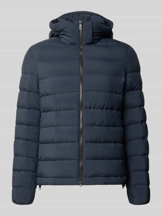 Zdjęcie produktu kurtka pikowana o kroju slim fit z zamkiem błyskawicznym dwustronnym Peuterey Granatowy