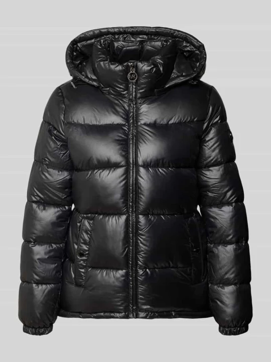 Zdjęcie produktu kurtka pikowana w kroju regular fit z emblematem logo Michael Kors Czarny