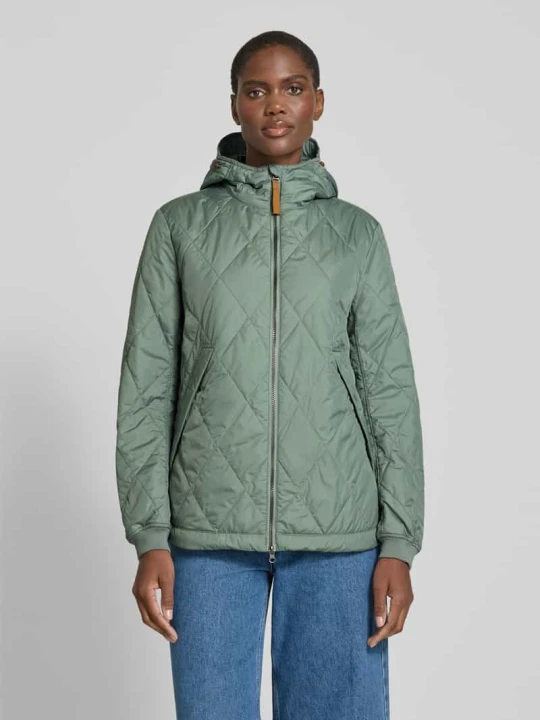 Zdjęcie produktu Kurtka pikowana z błyskawicznym zamkiem dwustronnym Camel Active Khaki