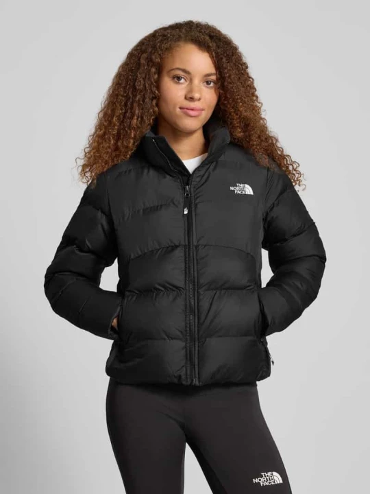 Zdjęcie produktu Kurtka pikowana z detalem z logo model ‘Saikuru’ The North Face Czarny