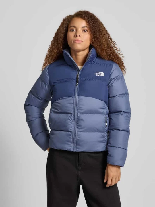 Zdjęcie produktu Kurtka pikowana z detalem z logo model ‘Saikuru’ The North Face Niebieski
