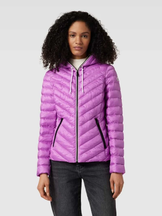 Zdjęcie produktu Kurtka pikowana z efektem błyszczącym Fuchs Schmitt Fioletowy