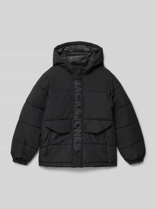Zdjęcie produktu Kurtka pikowana z kapturem Jack&Jones Czarny